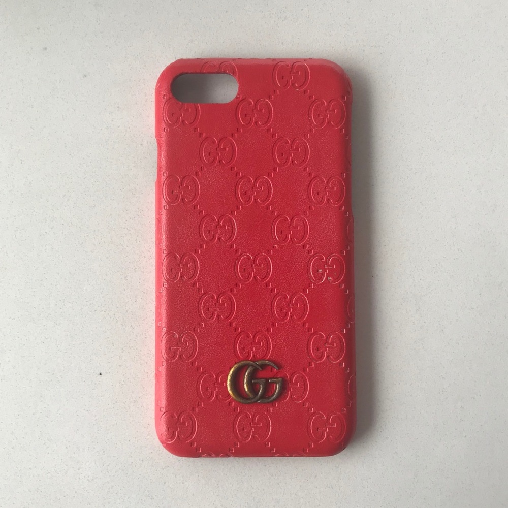 Red Gucci iPhone 7/8 case